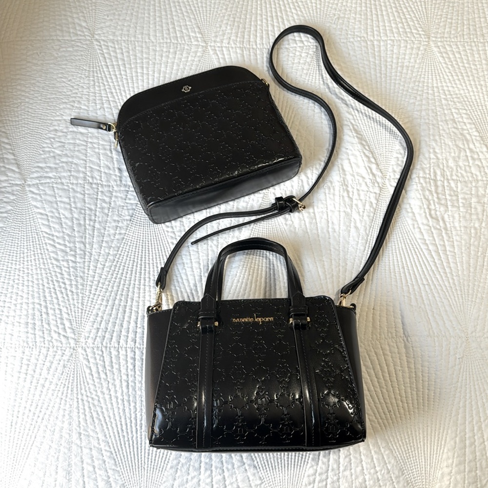 Nanette Lapore 2-in-1 Black Handbags